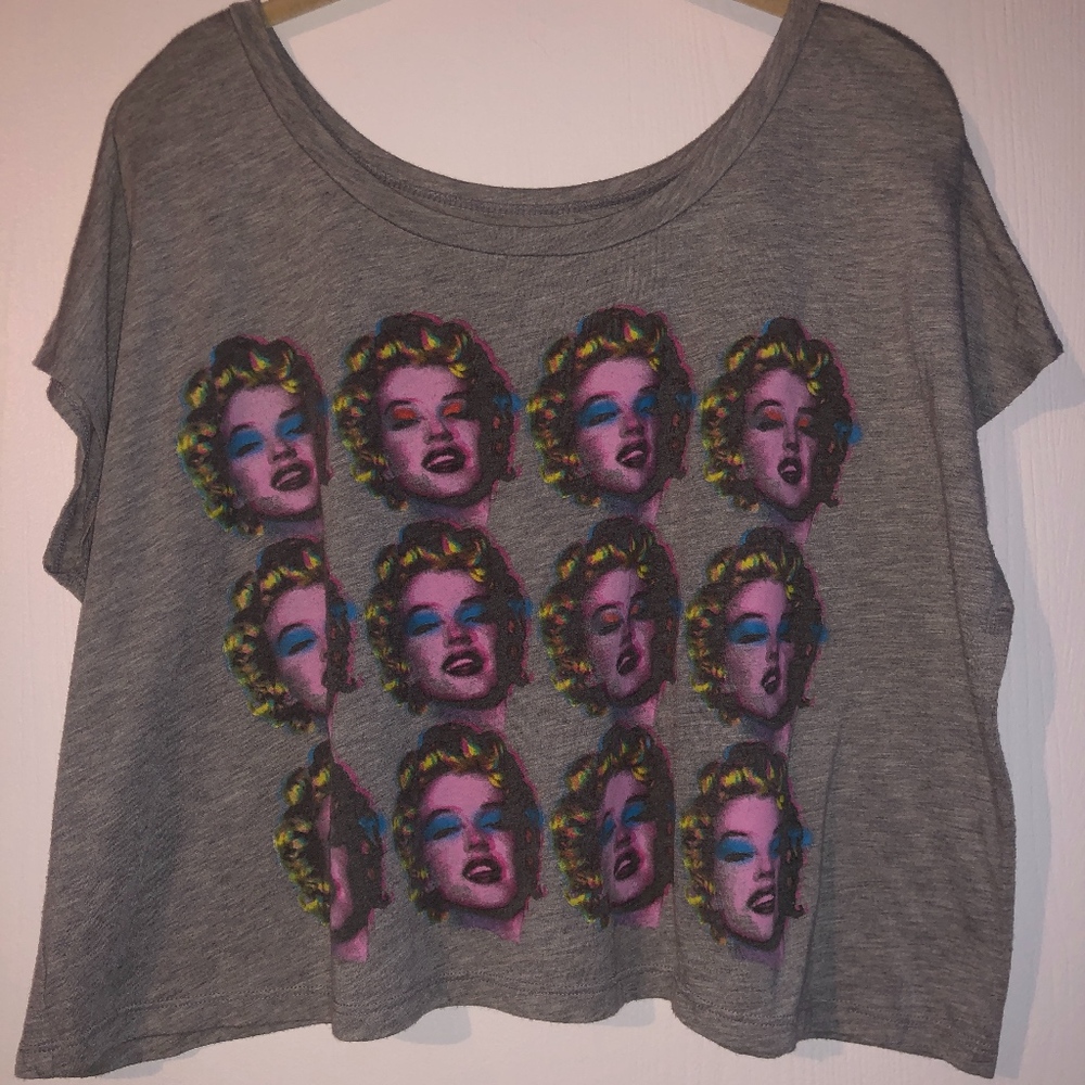 Marilyn Monroe Cropped Top